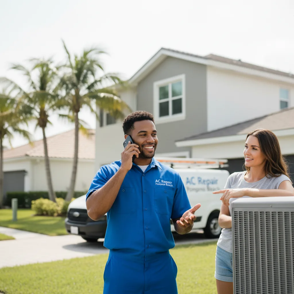 AC Repair Pompano Beach customer support in Manorhaven